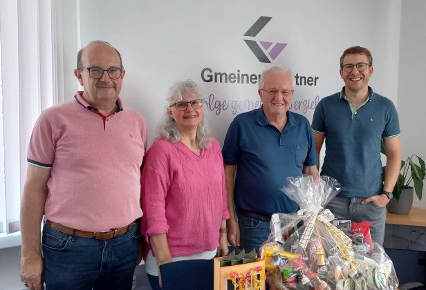 Wir feiern drei Jubilare und langjährige Mitarbeiter