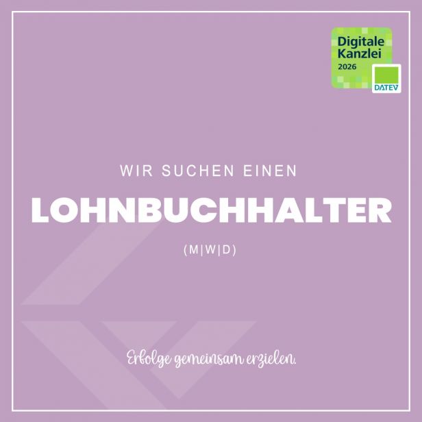 Lohntalent (m/w/d) zur Teamverstärkung gesucht